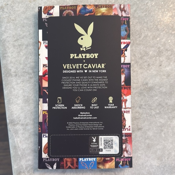 iPhone 14 velvet caviar x playboy bunny case - Picture 2 of 2